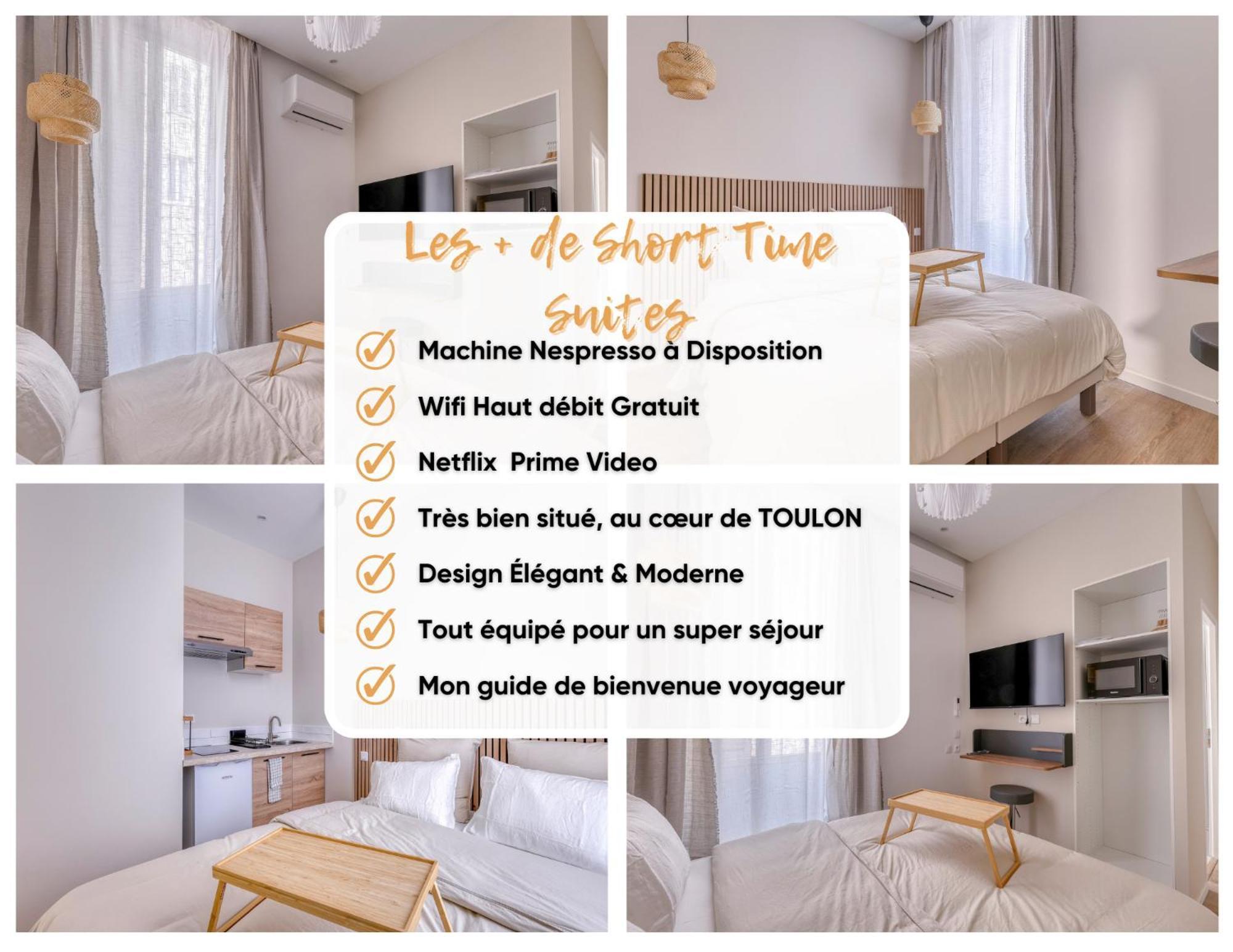 Short Time Suites Toulon Centre 3 "Le Spot" Check-In Auto Zewnętrze zdjęcie